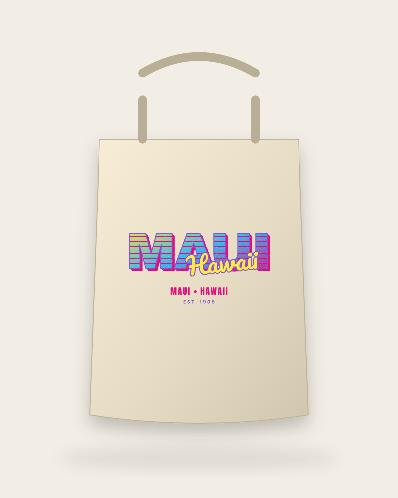 Maui Music TV Canvas Tote