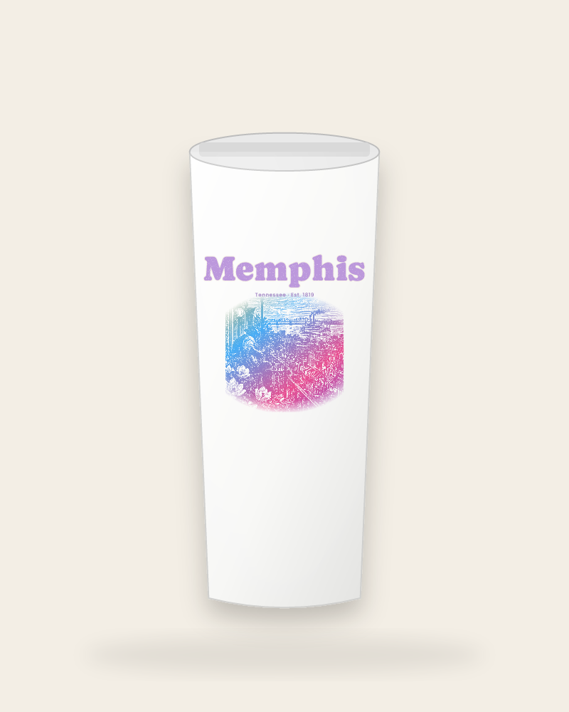Memphis Balcony Blues Insulated Tumbler 20oz