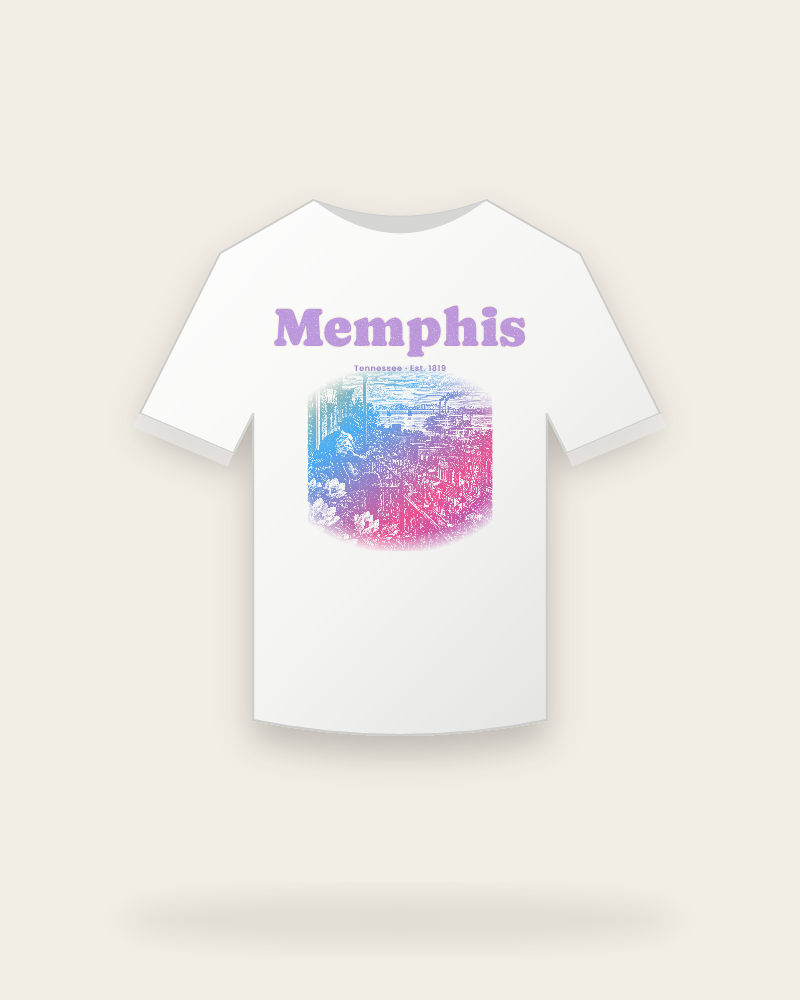 Memphis Balcony Blues Youth Tee