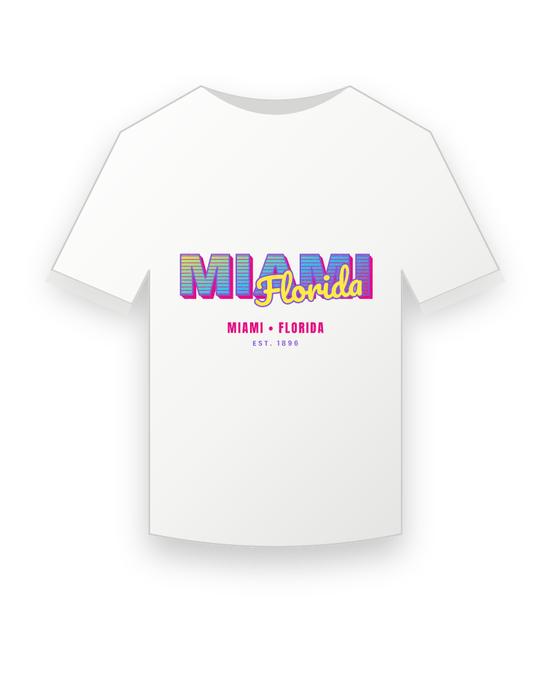 Miami Music TV Youth Tee