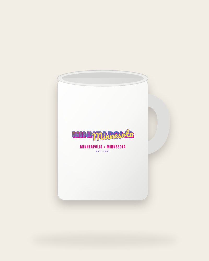 Minneapolis Music TV Ceramic Mug 15oz