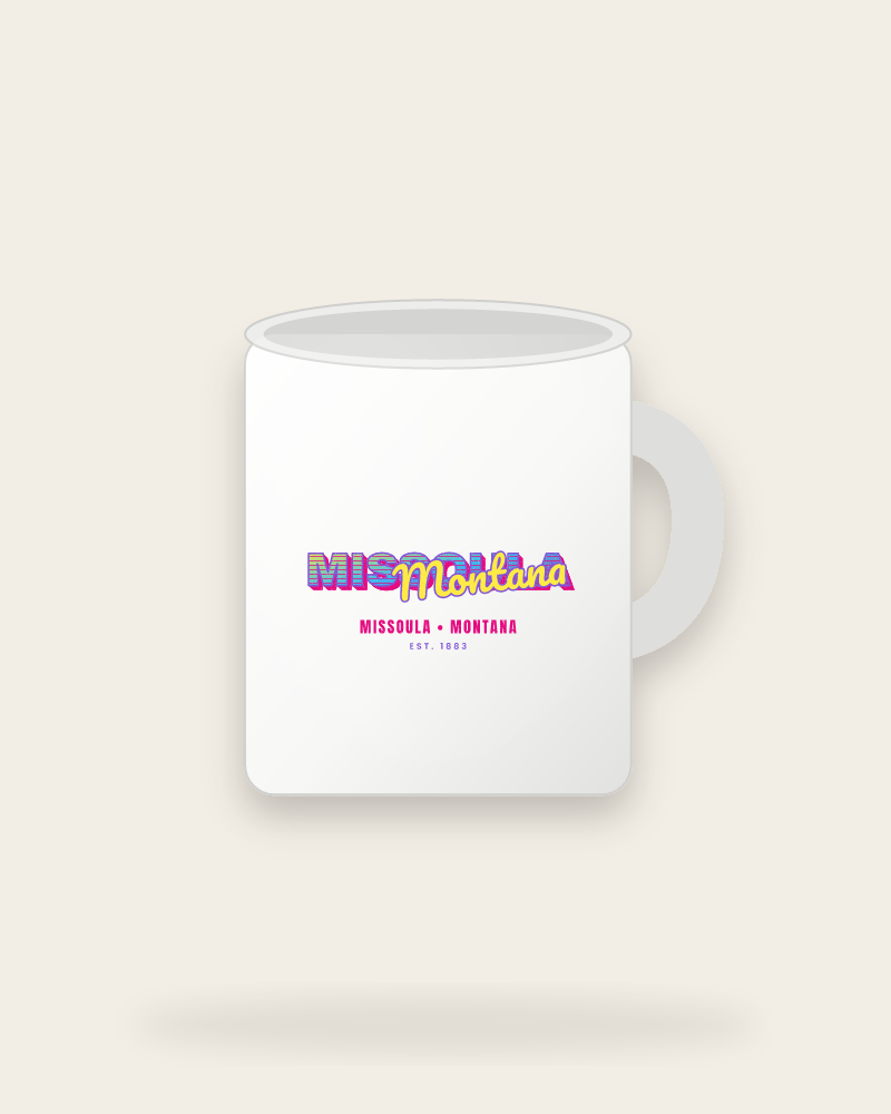 Missoula Music TV Ceramic Mug 11oz