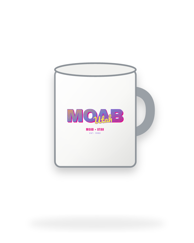 Moab Music TV Enamel Camp Mug