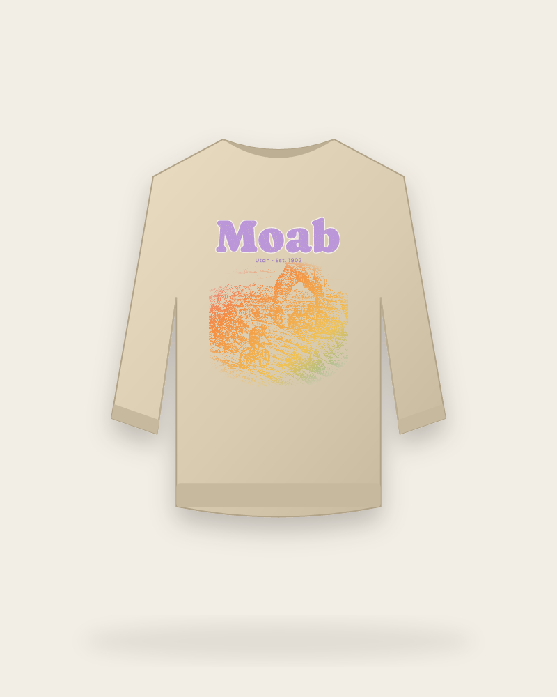 Moab Sandstone Arch Crewneck Sweatshirt