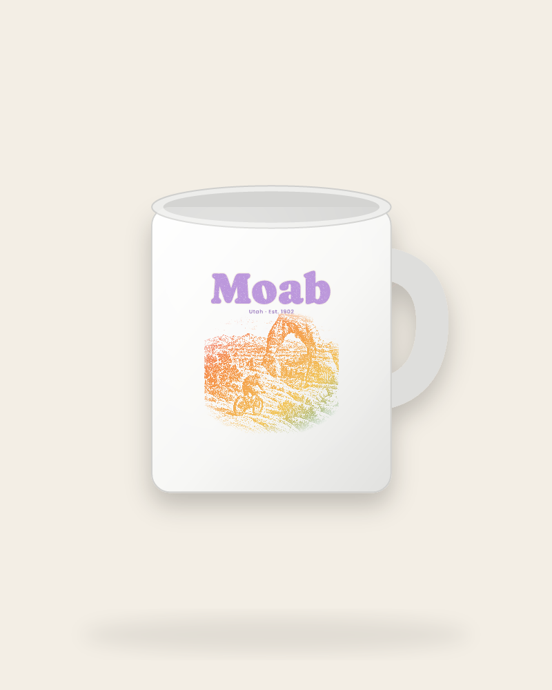 Moab Sandstone Arch Ceramic Mug 11oz