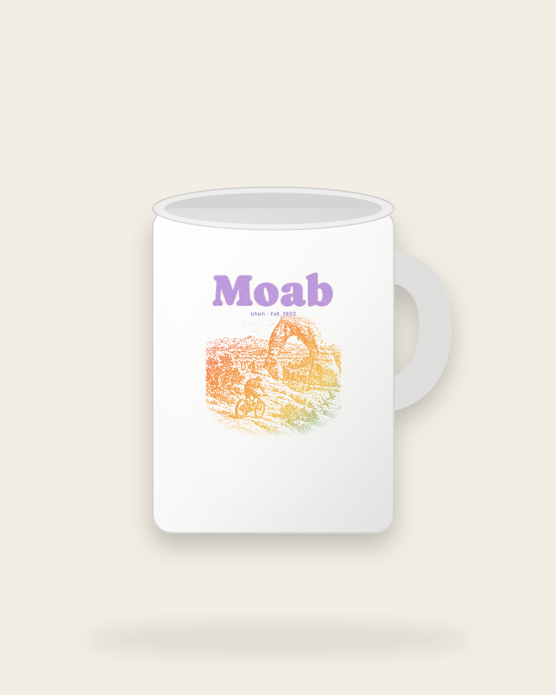 Moab Sandstone Arch Ceramic Mug 15oz