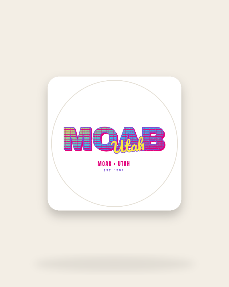 Moab Music TV Kiss-Cut Sticker