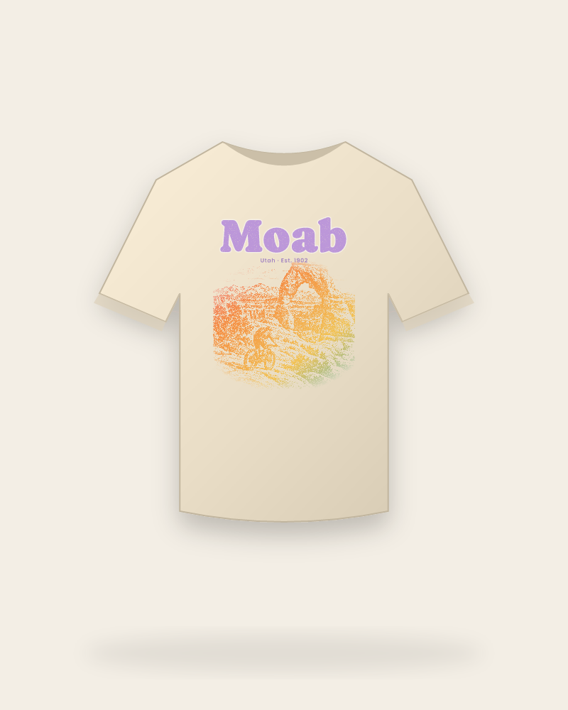 Moab Sandstone Arch Organic Cotton Tee