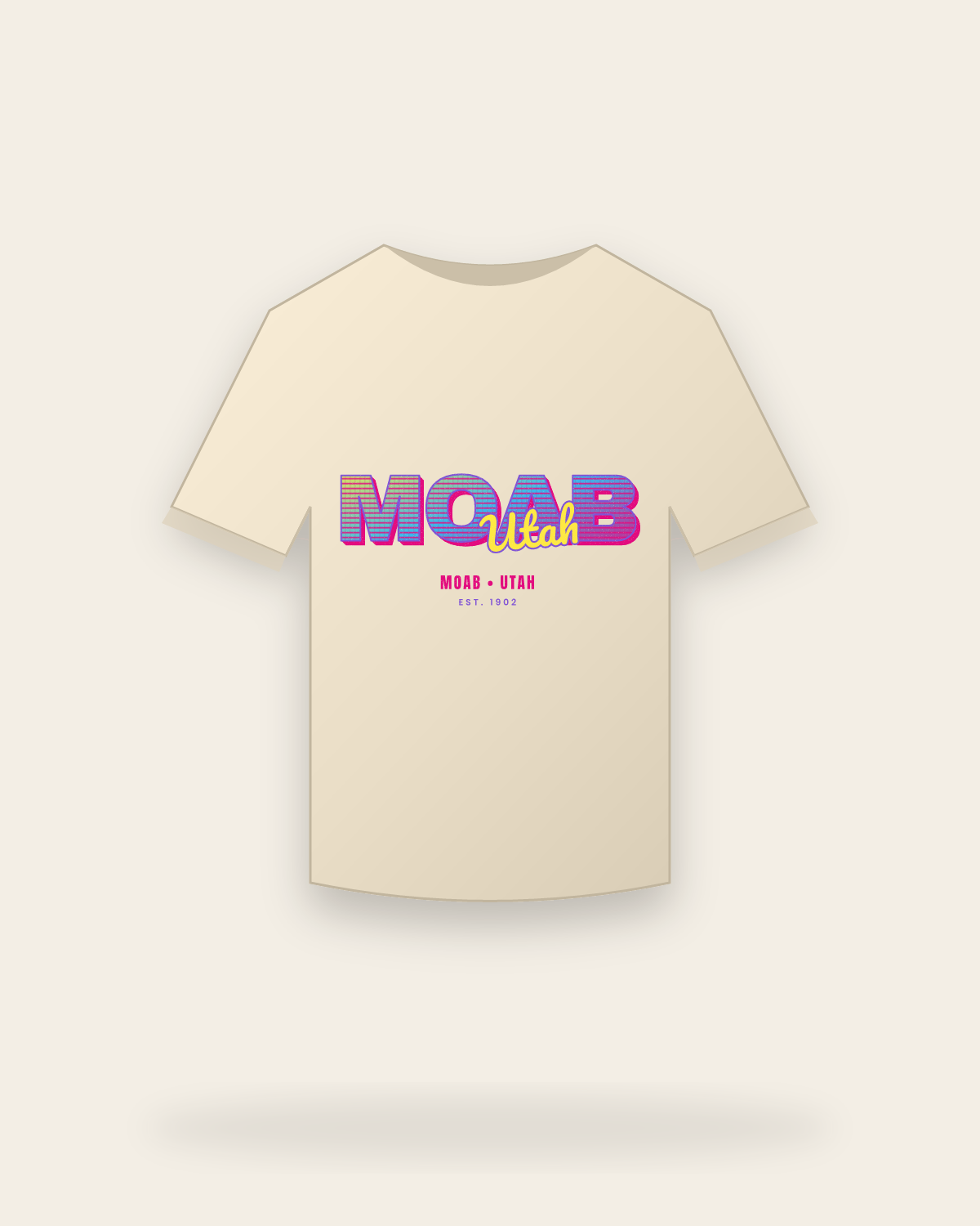 Moab Music TV Classic Tee in Natural
