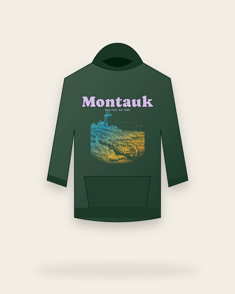 Montauk Montauk Lighthouse Hooded Sweatshirt