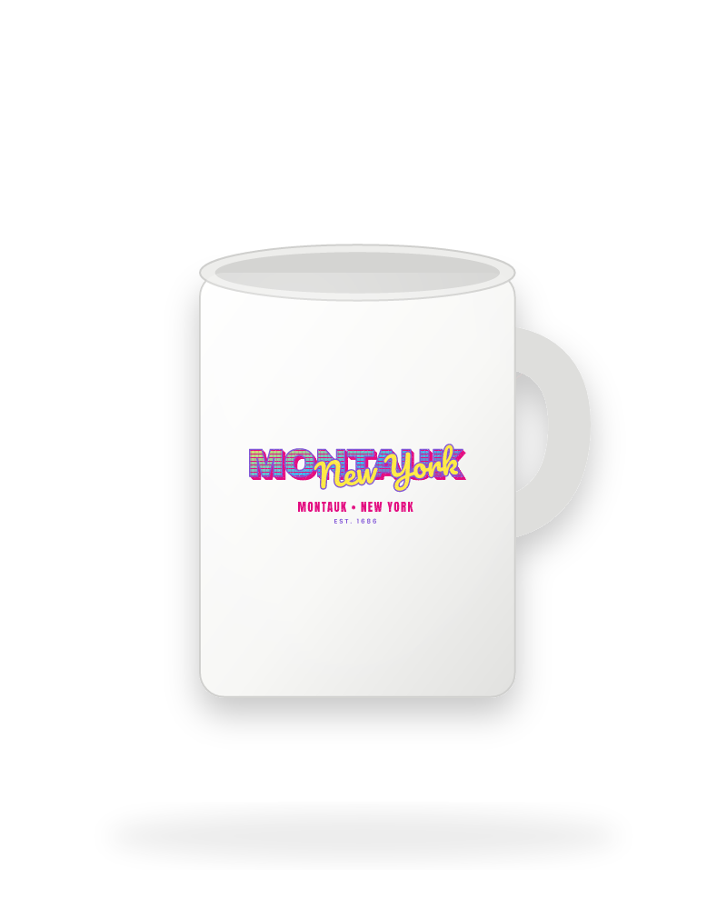Montauk Music TV Ceramic Mug 15oz