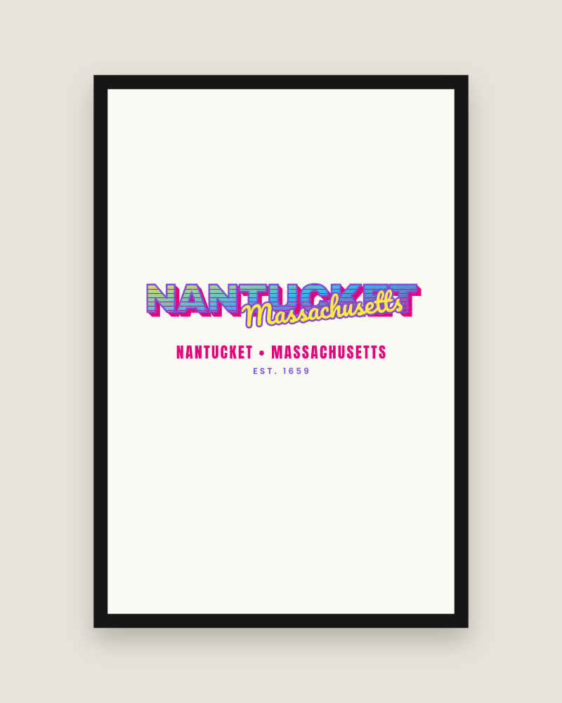 Nantucket Music TV Matte Poster