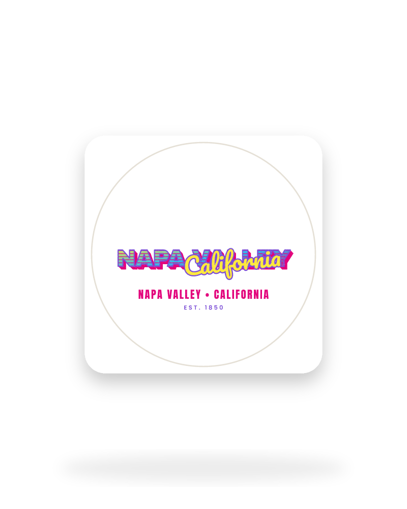 Napa Valley Music TV Kiss-Cut Sticker