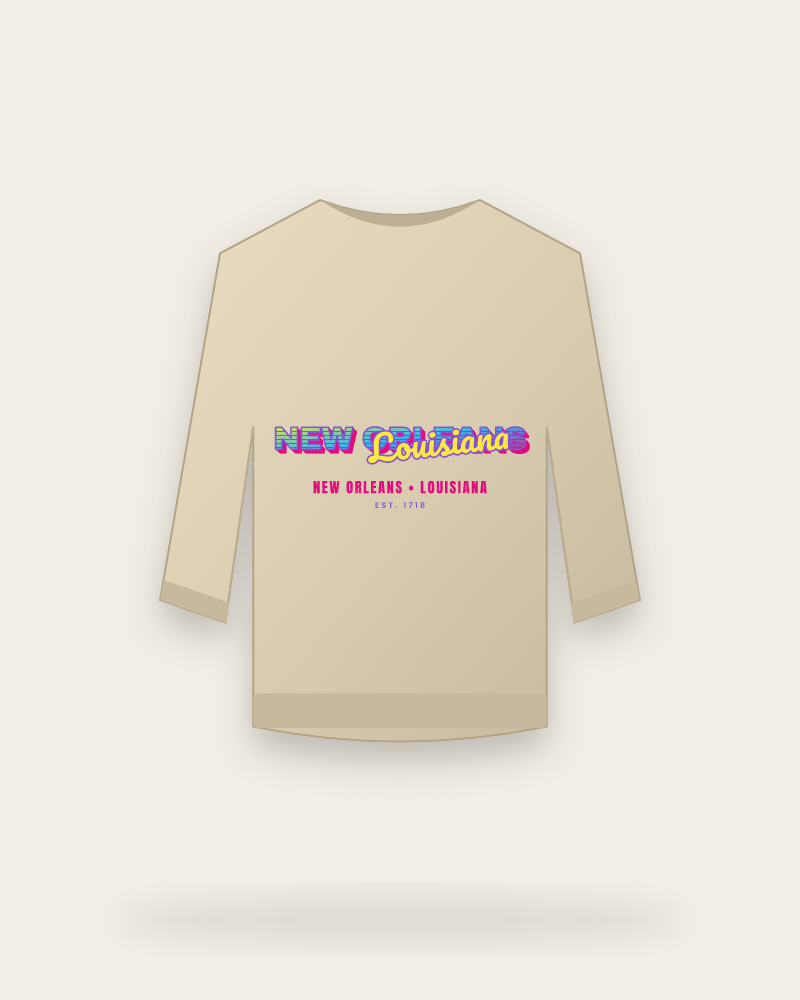 New Orleans Music TV Crewneck Sweatshirt
