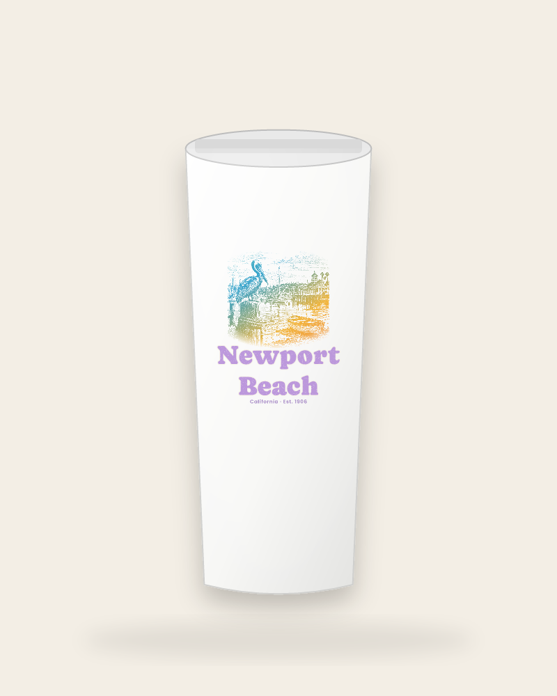 Newport Beach Harbor Pelican Insulated Tumbler 20oz