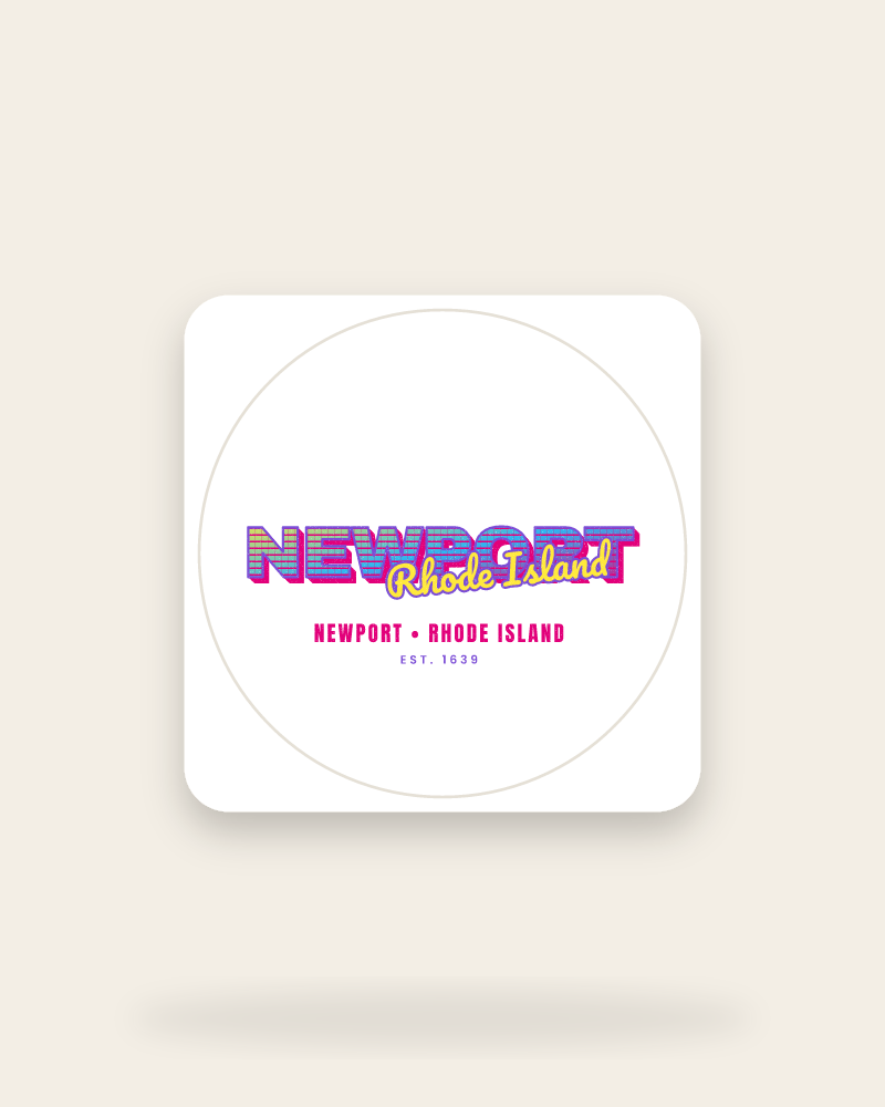 Newport Music TV Kiss-Cut Sticker