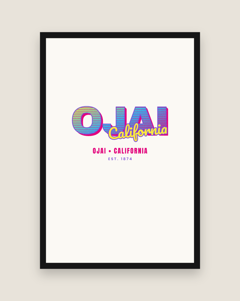 Ojai Music TV Matte Poster