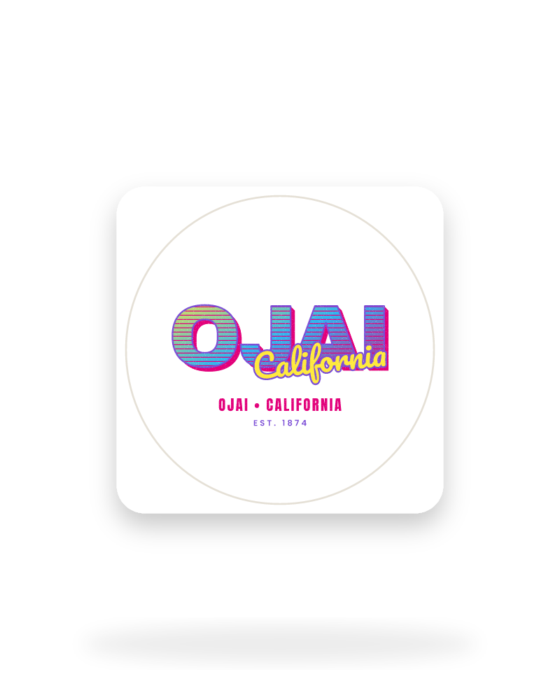 Ojai Music TV Kiss-Cut Sticker