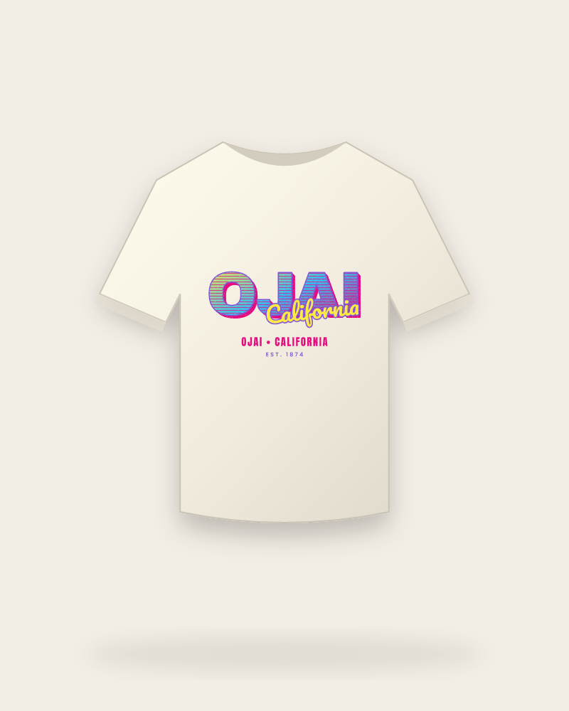 Ojai Music TV Vintage Wash Tee