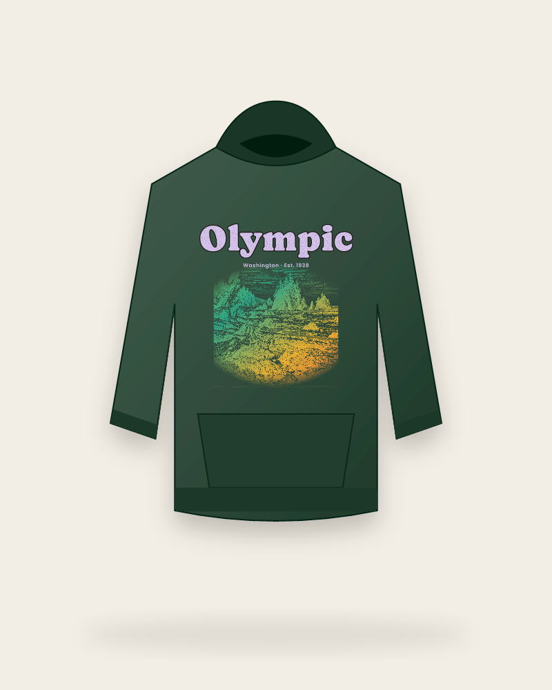 Olympic Ruby Beach Hooded Sweatshirt