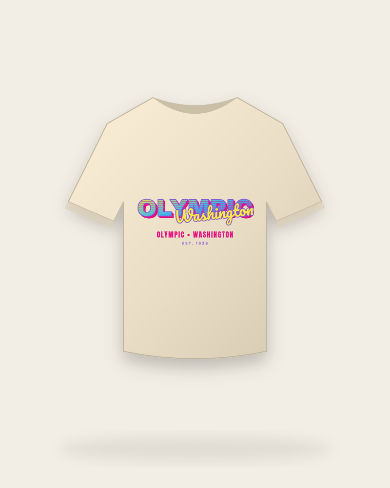 Olympic Music TV Organic Cotton Tee