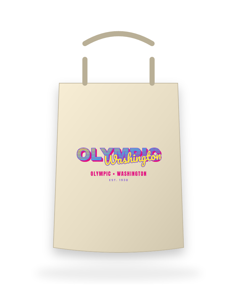 Olympic Music TV Canvas Tote