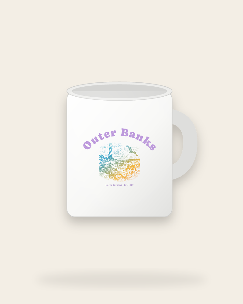 Outer Banks Hatteras Light Ceramic Mug 11oz
