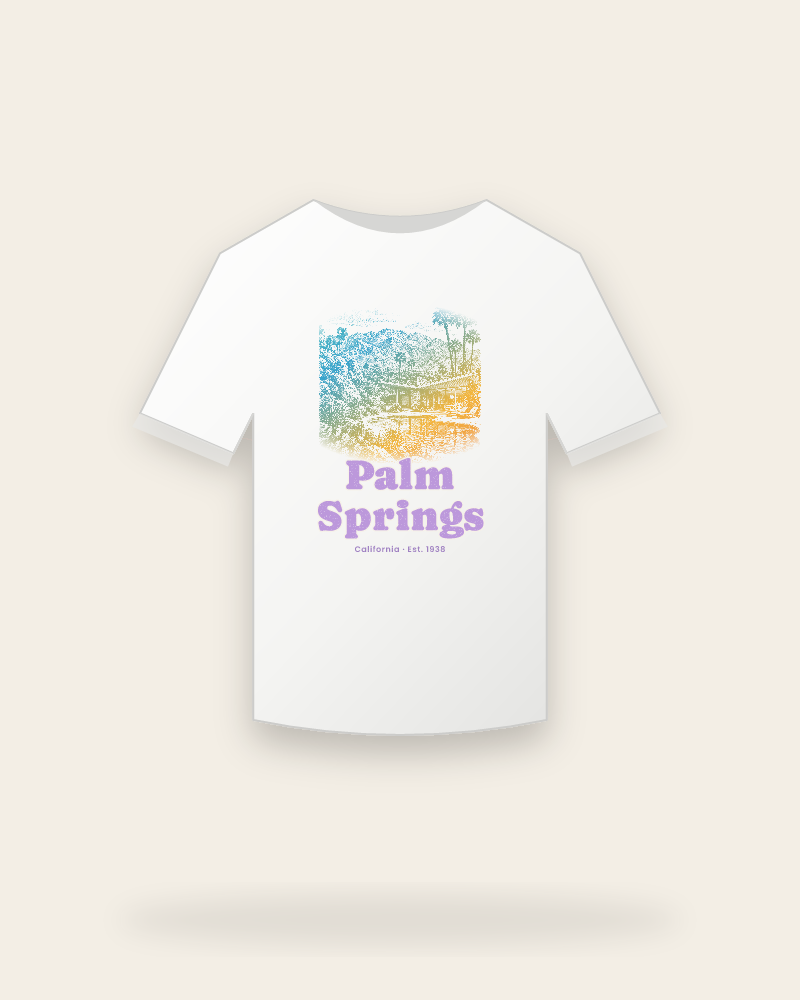 Palm Springs Modern Oasis Youth Tee