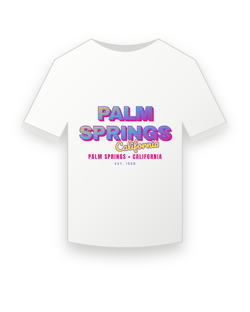 Palm Springs Music TV Youth Tee
