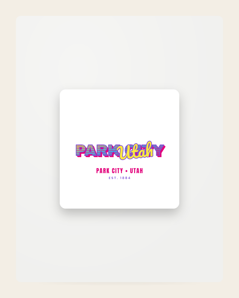 Park City Music TV Fridge Magnet