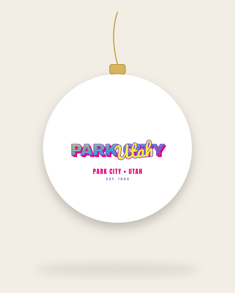 Park City Music TV Ceramic Ornament