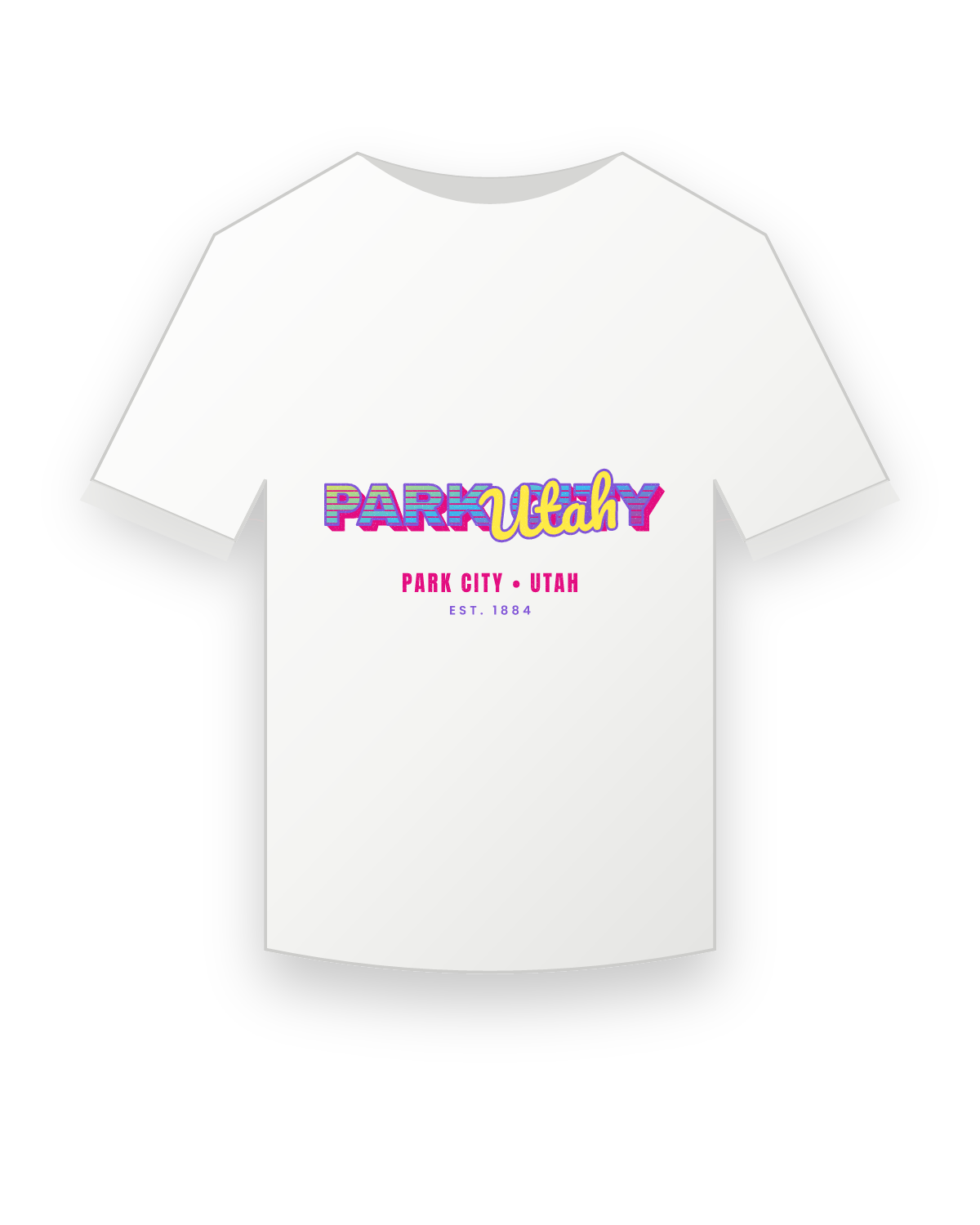 Park City Music TV Youth Tee in White