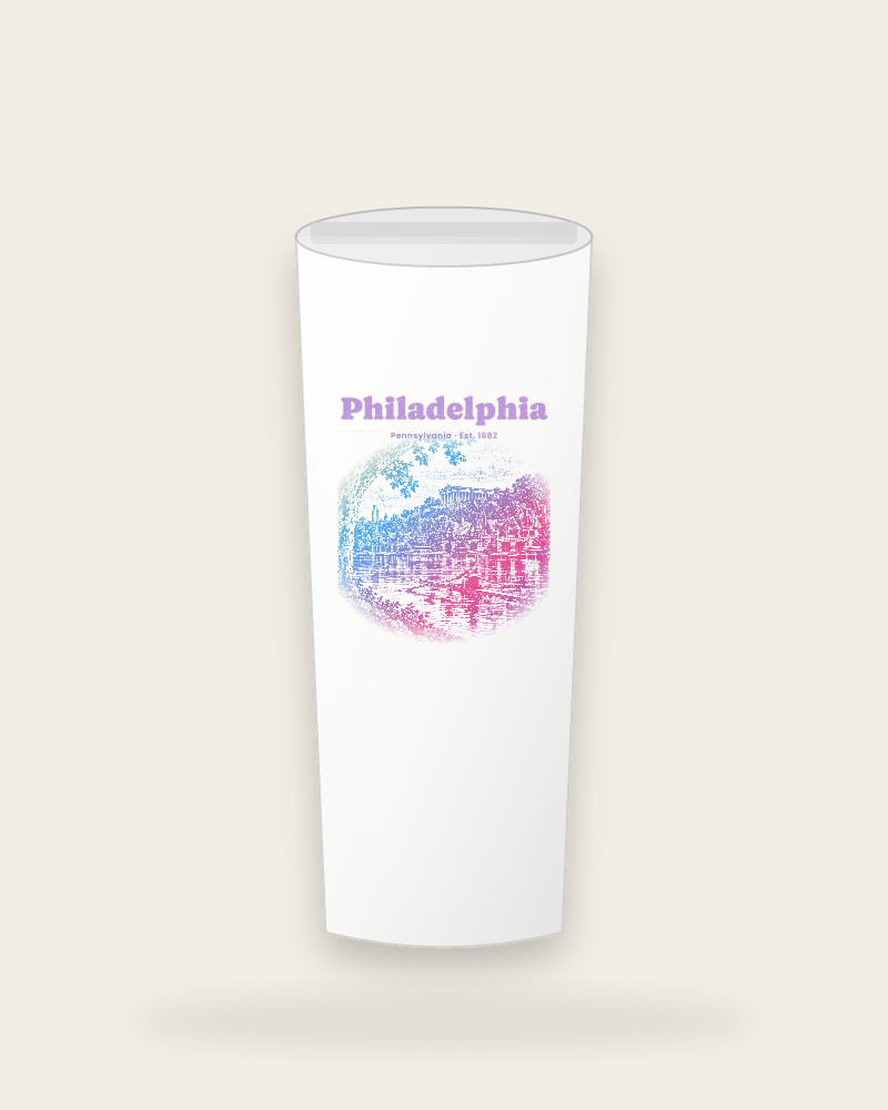 Philadelphia Boathouse Row Insulated Tumbler 20oz