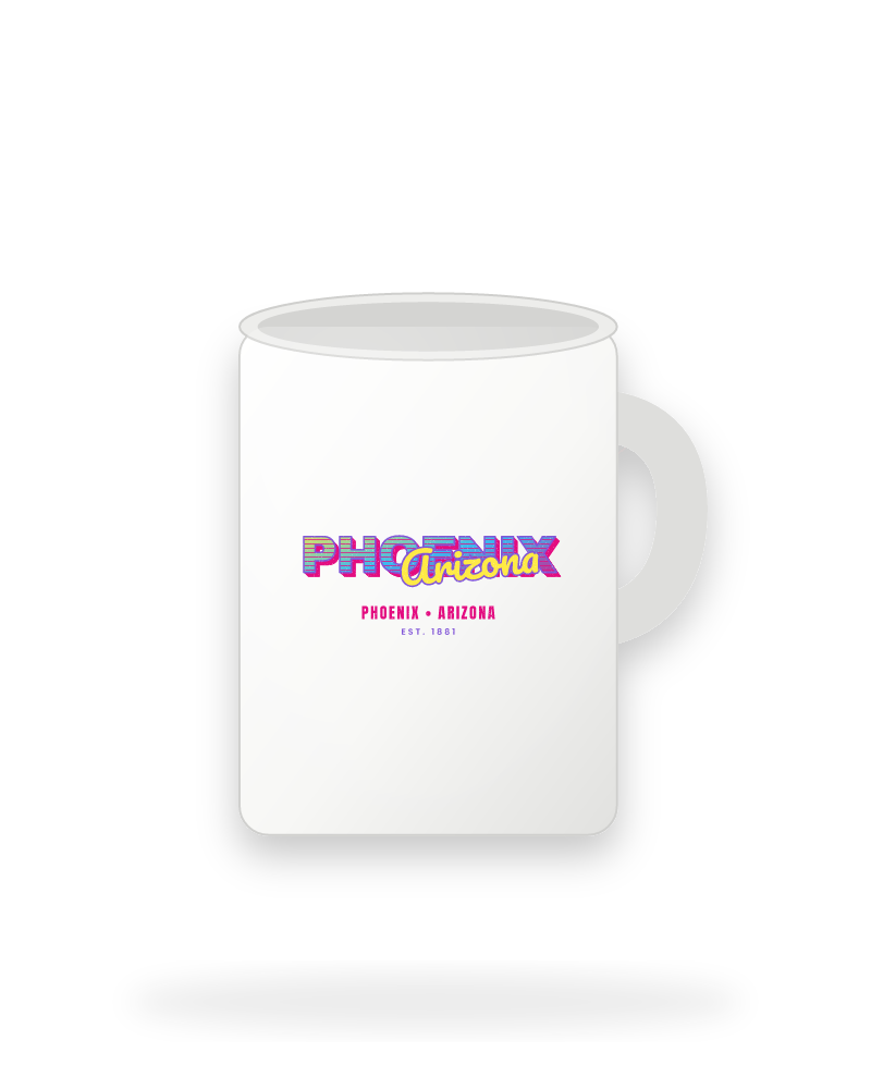 Phoenix Music TV Ceramic Mug 15oz