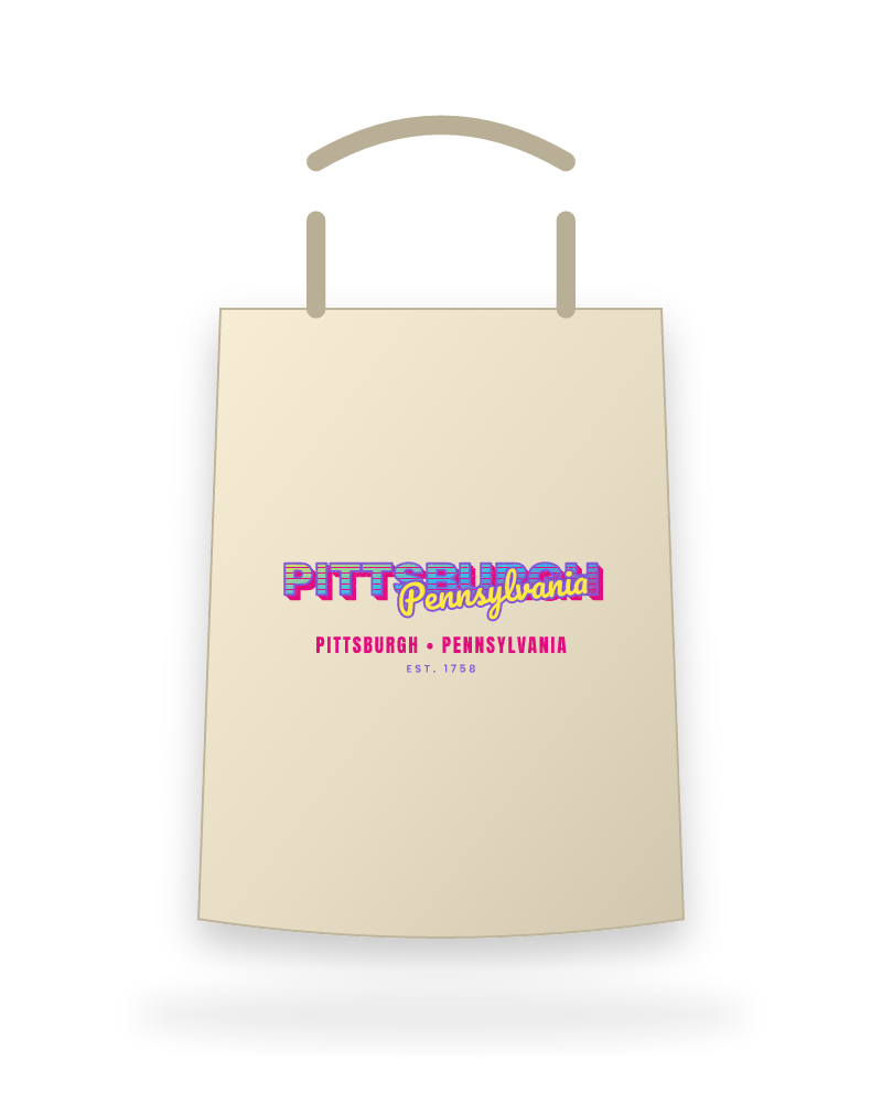 Pittsburgh Music TV Canvas Tote