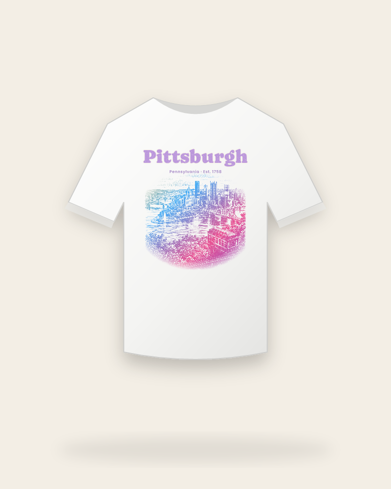 Pittsburgh Incline View Youth Tee