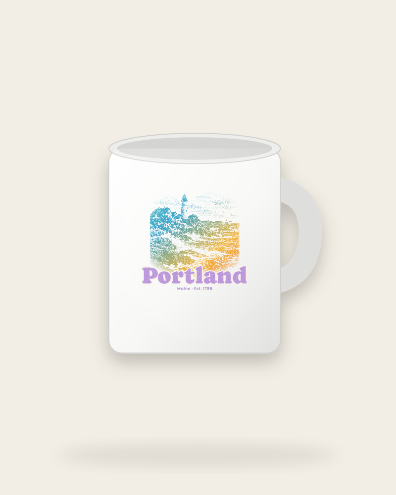Portland Portland Head Light Ceramic Mug 11oz