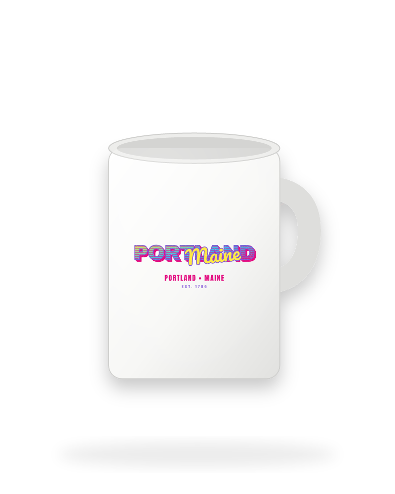 Portland Music TV Ceramic Mug 15oz