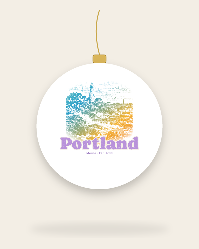 Portland Portland Head Light Ceramic Ornament
