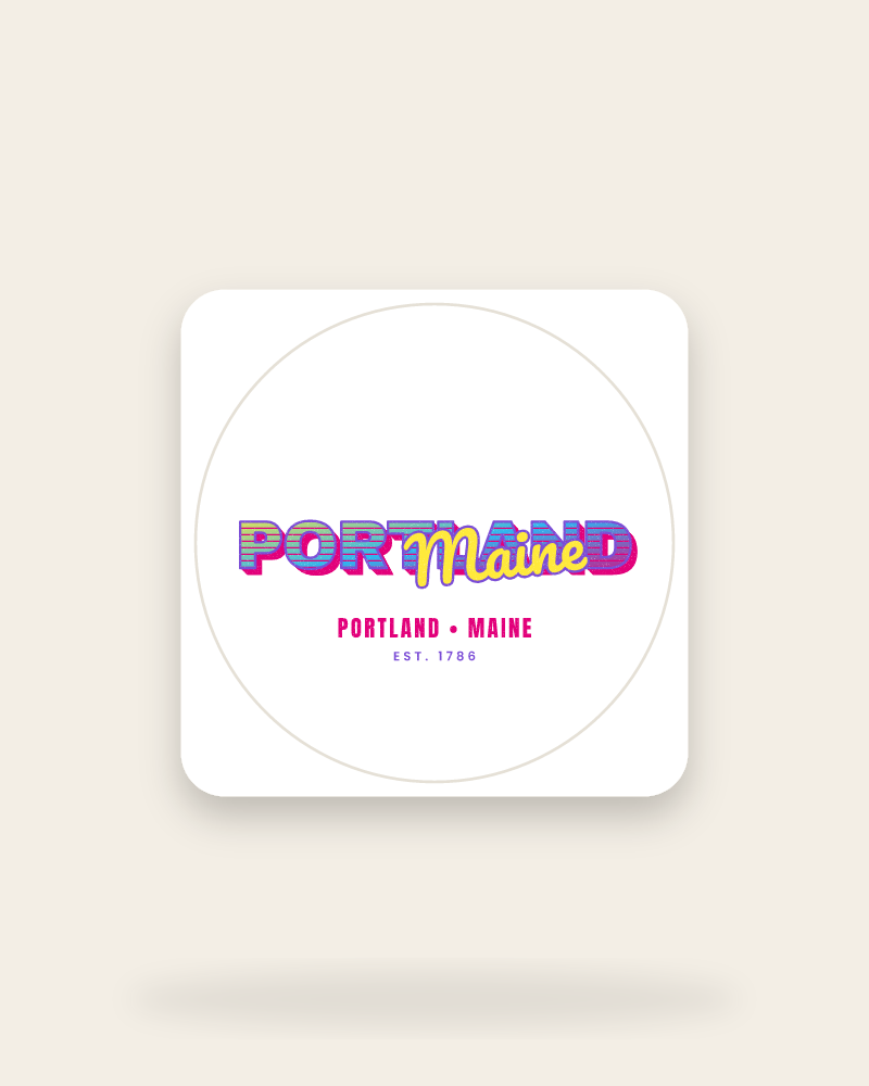 Portland Music TV Kiss-Cut Sticker