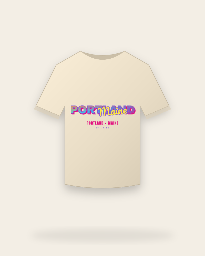 Portland Music TV Organic Cotton Tee