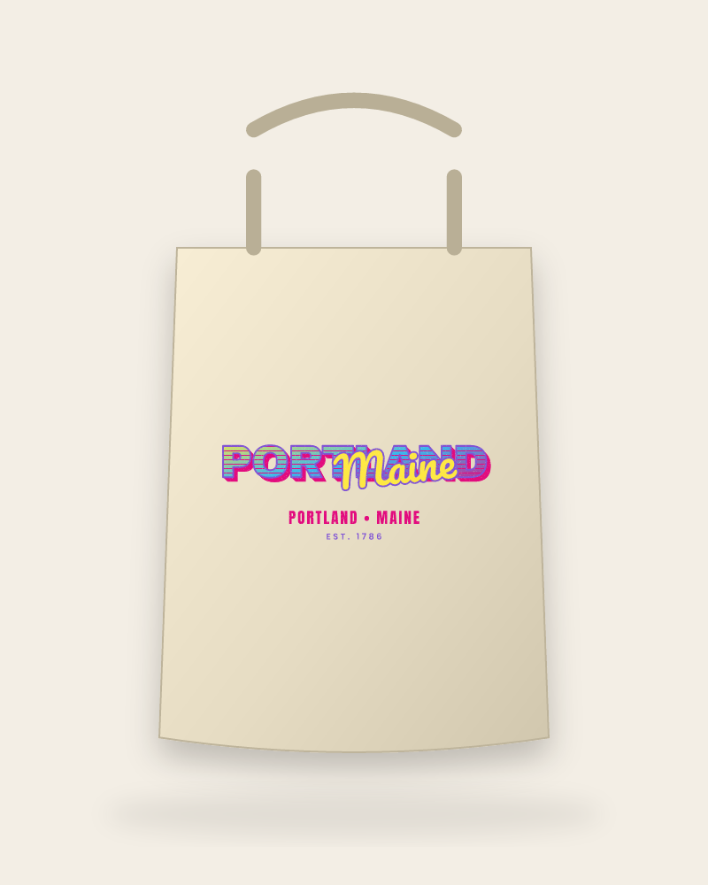 Portland Music TV Canvas Tote