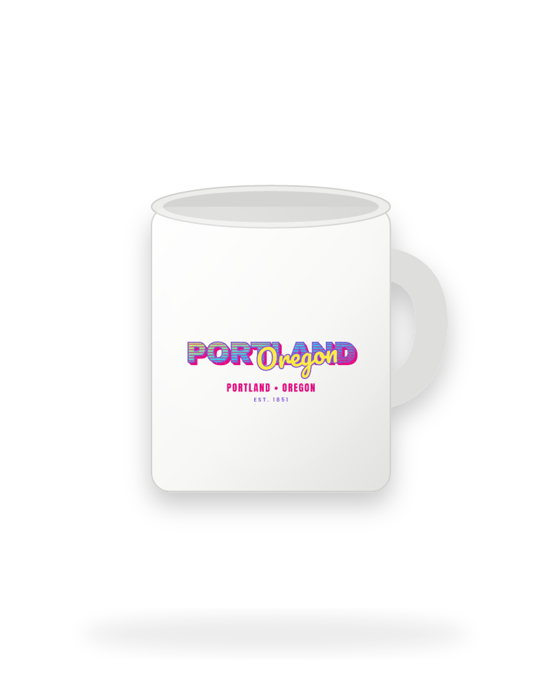 Portland Music TV Ceramic Mug 11oz