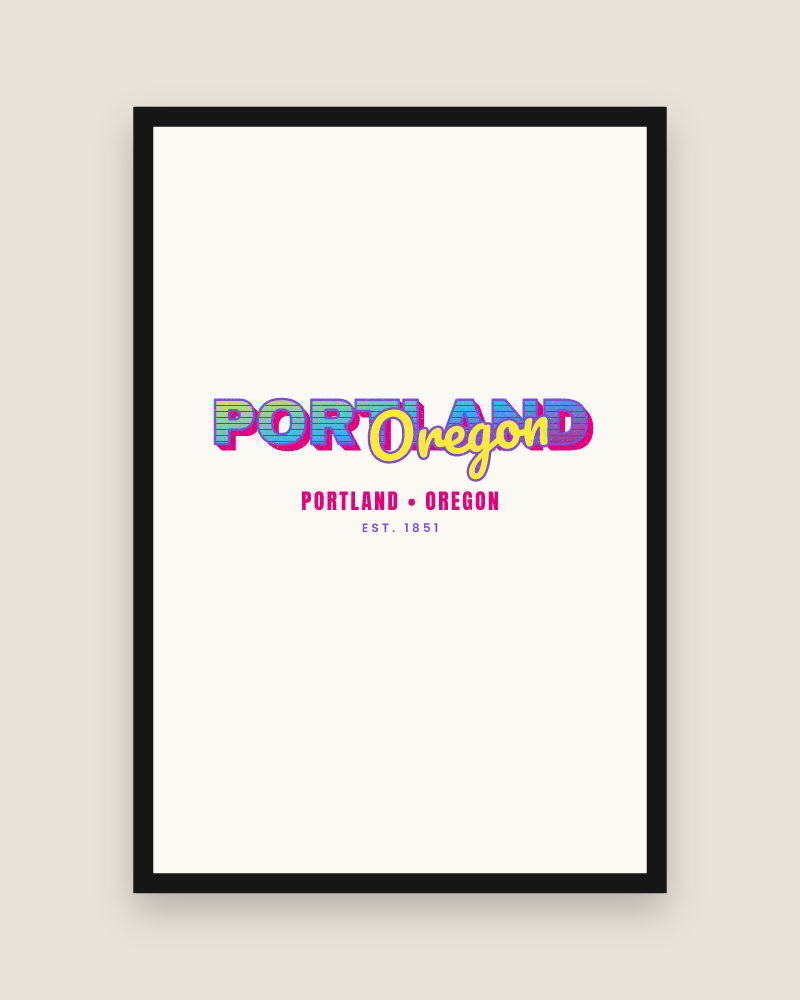 Portland Music TV Matte Poster