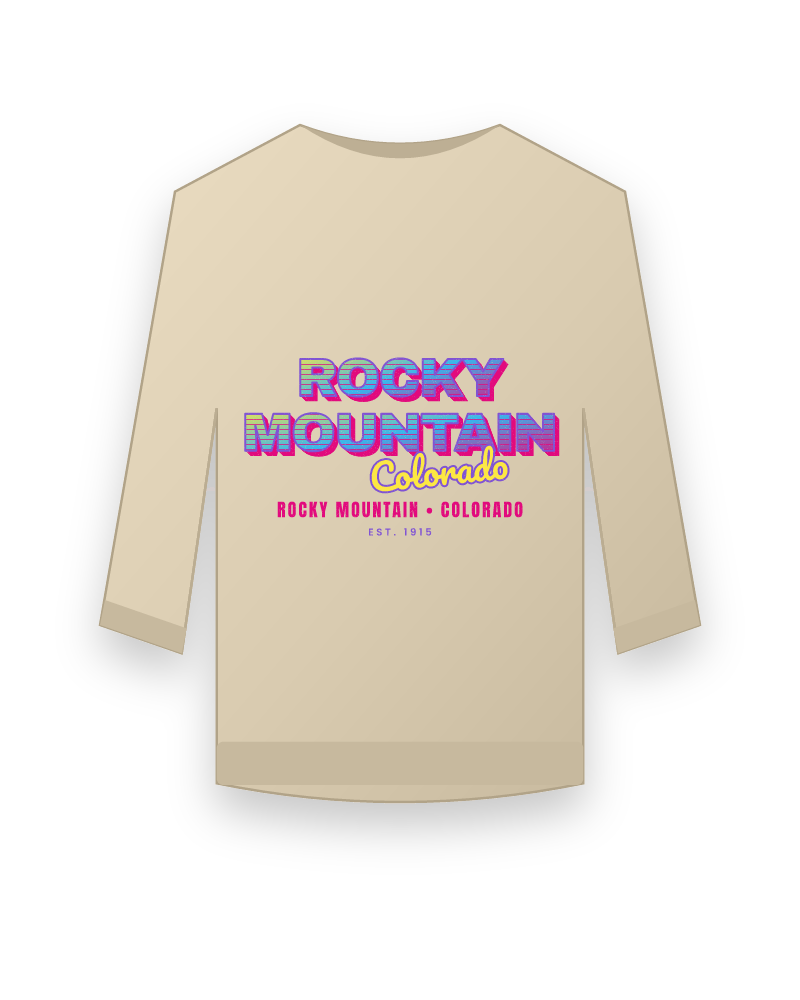 Rocky Mountain Music TV Crewneck Sweatshirt