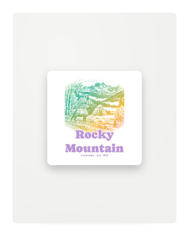 Rocky Mountain Bugling Elk Fridge Magnet