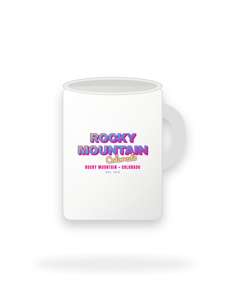 Rocky Mountain Music TV Ceramic Mug 15oz
