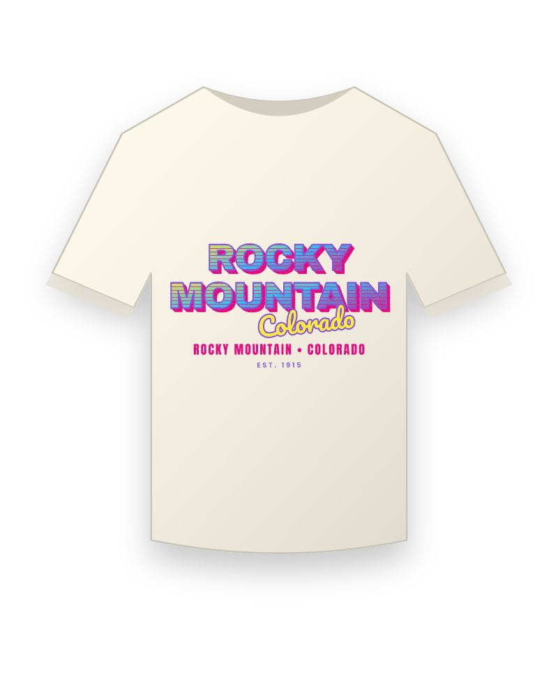 Rocky Mountain Music TV Vintage Wash Tee