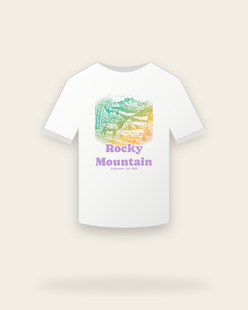 Rocky Mountain Bugling Elk Youth Tee
