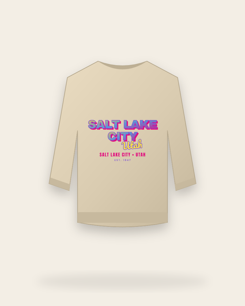 Salt Lake City Music TV Crewneck Sweatshirt